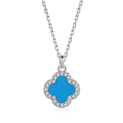 [baslovejewels]Dainty Flower Shape Necklace
