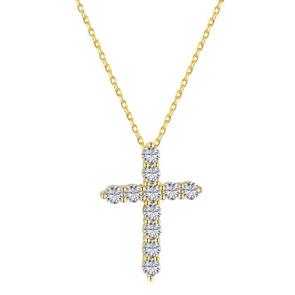 [baslovejewels]Unique Cross Shape Necklace