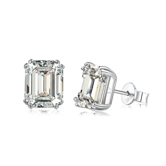 [baslovejewels]Dazzling Square Shape Earrings