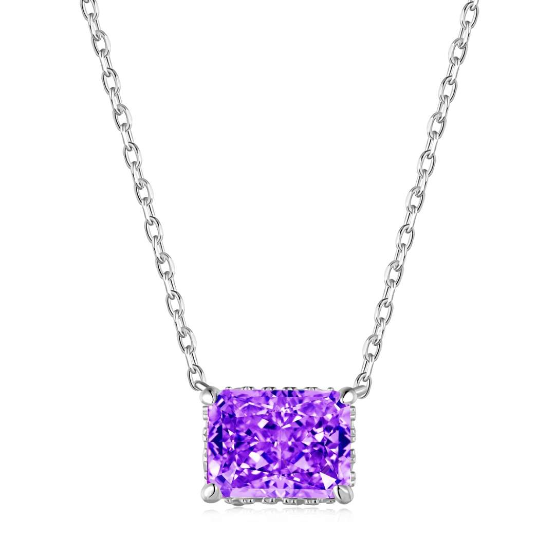 [baslovejewels]Luxurious Square Shape Colorful Necalack