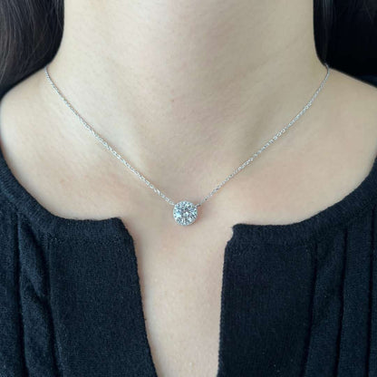 [baslovejewels]Luxurious Round Cut Necklace
