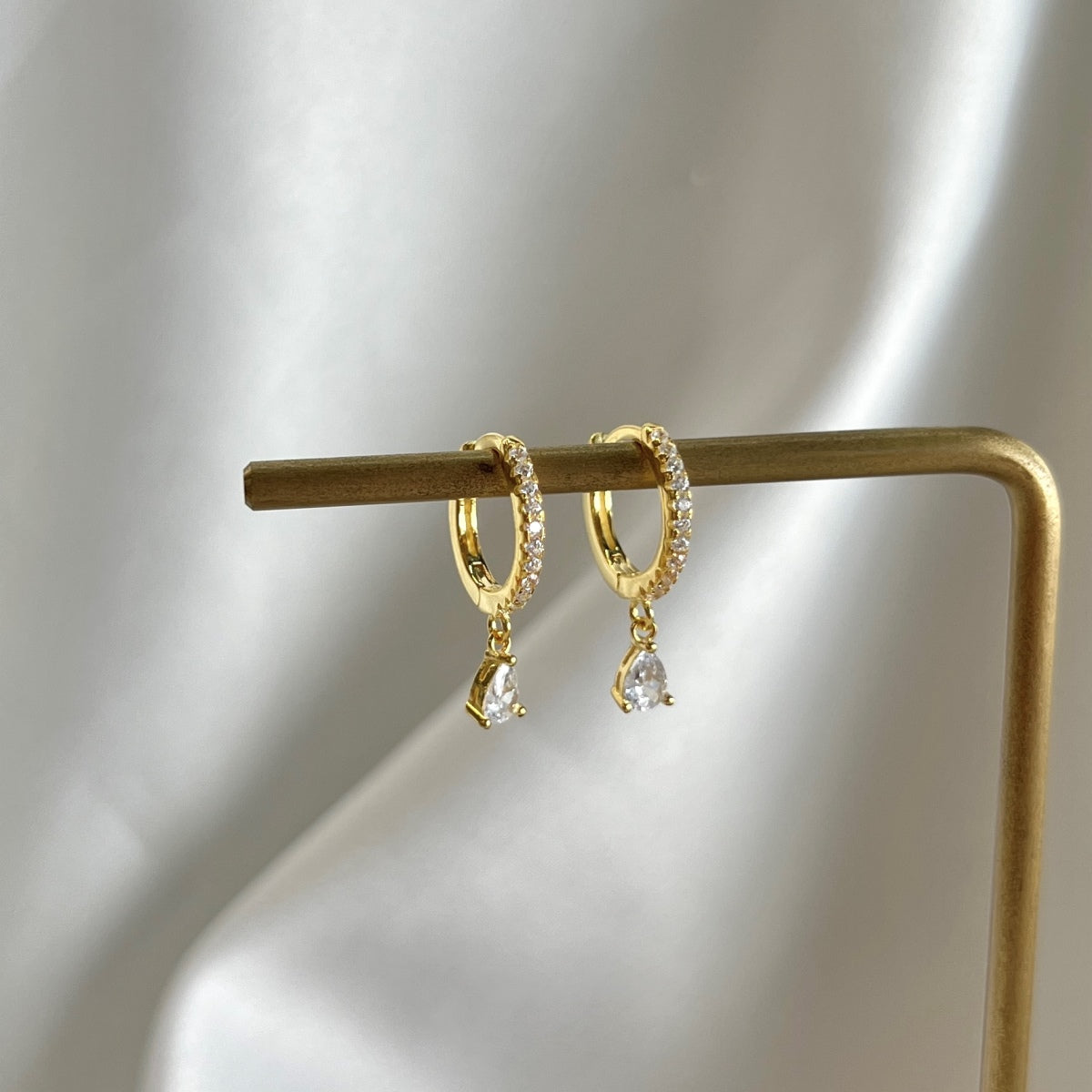 [baslovejewels]Luxurious Geometric Drop Earrings