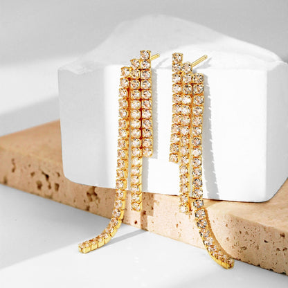 [baslovejewels]Luxurious Dainty Banquet Earrings