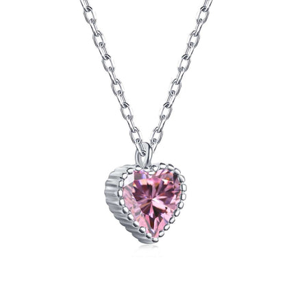 [baslovejewels]Ornate Heart Shape Necklace