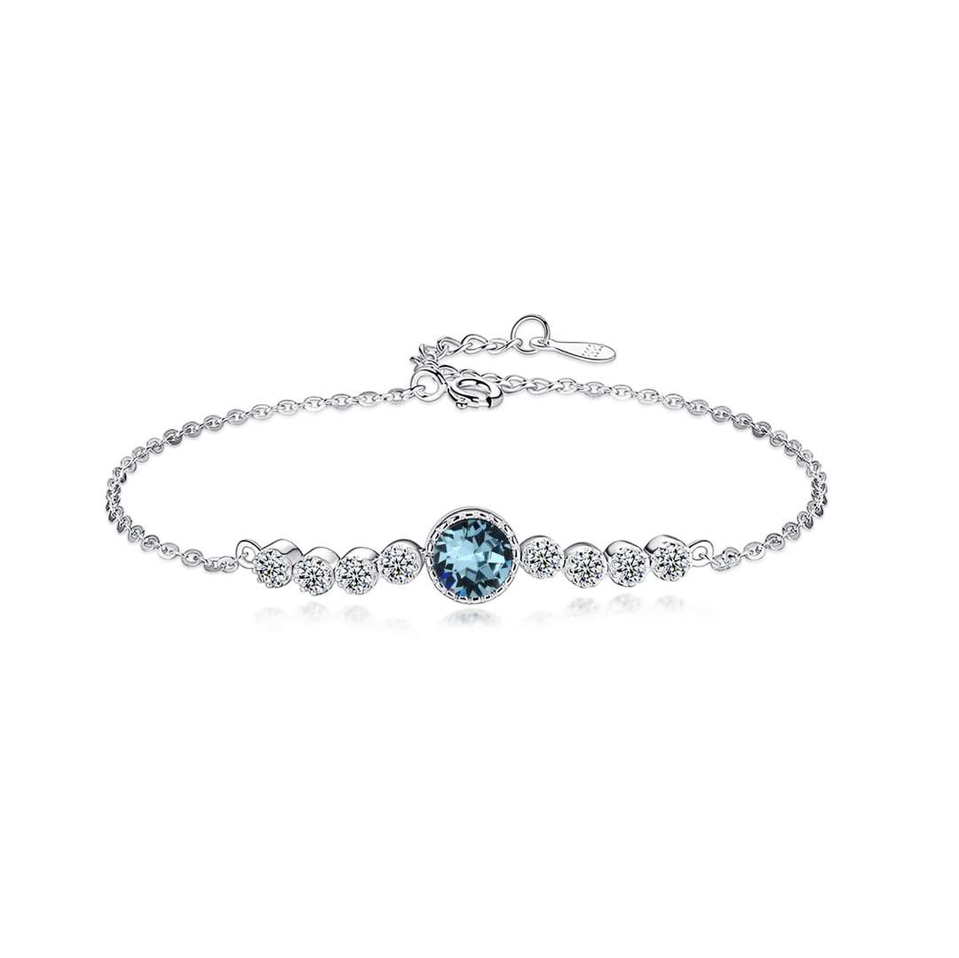 [baslovejewels]Luxurious Heart Of The Ocean Bracelet