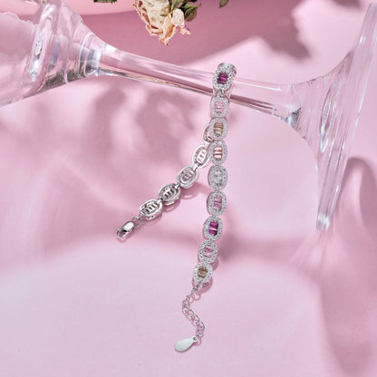 [baslovejewels]Exquisite Ornate Emerald Cut Daily Bracelet