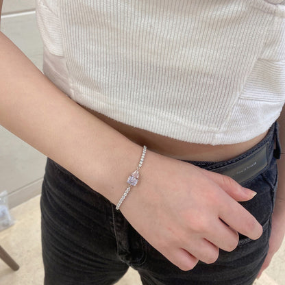 [baslovejewels]Dazzling Unique Multi Shape Lover Bracelet