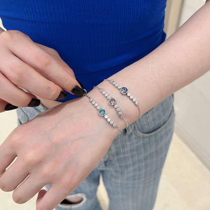 [baslovejewels]Luxurious Heart Of The Ocean Bracelet