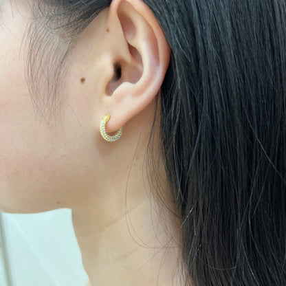 [baslovejewels]Delicate Versatile Daily Earrings
