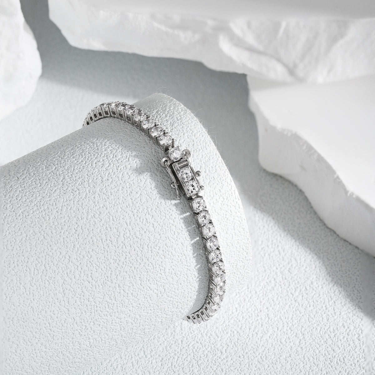 [baslovejewels]Radiant Colorful Round Cut Party Bracelet