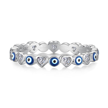 [baslovejewels]Radiant Colorful Round Shape Daily Ring