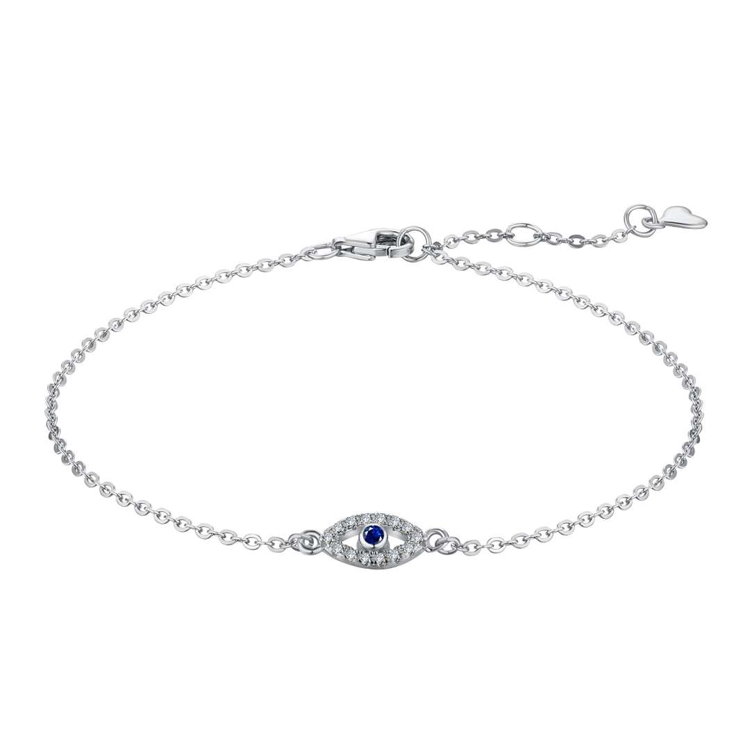[baslovejewels]Evil Eye Shape Necklace
