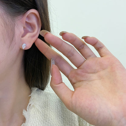 [baslovejewels]Ornate Water Drop Shape Earrings