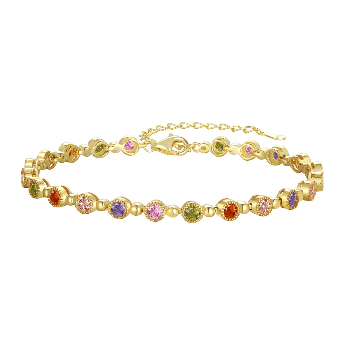 [baslovejewels]Sparkling Exquisite Round Cut Party Bracelet