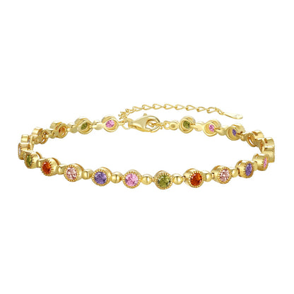 [baslovejewels]Sparkling Exquisite Round Cut Party Bracelet