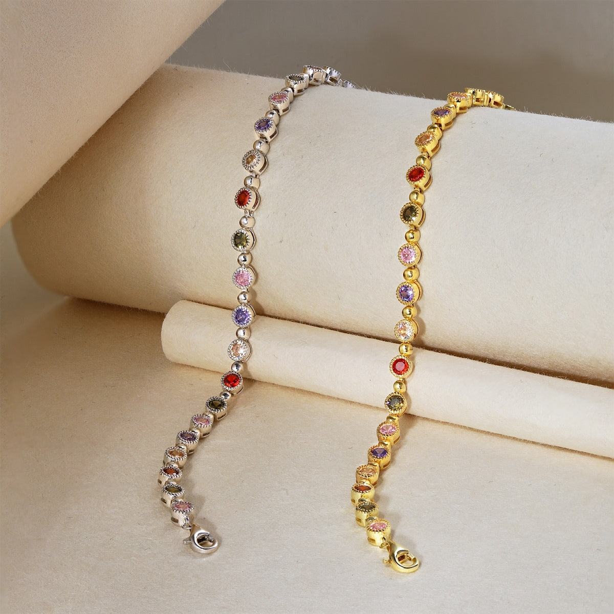 [baslovejewels]Sparkling Exquisite Round Cut Party Bracelet
