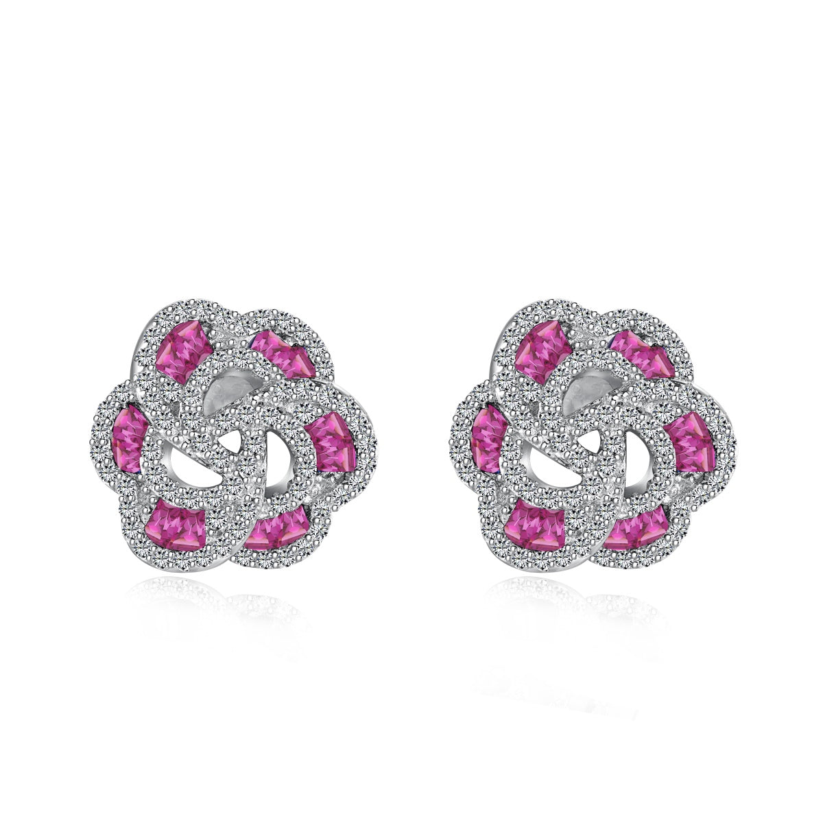 [baslovejewels]Exquisite Flower Shape Daily Earrings