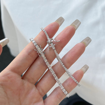 [baslovejewels]Dazzling Exquisite Round Cut Daily Bracelet