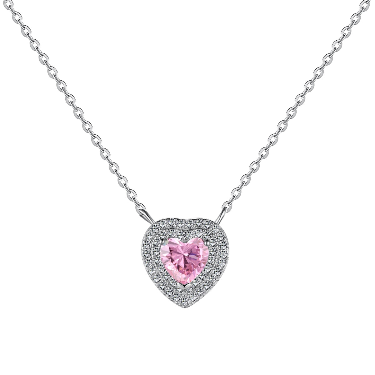 [baslovejewels]Exquisite Heart Shape Necklace