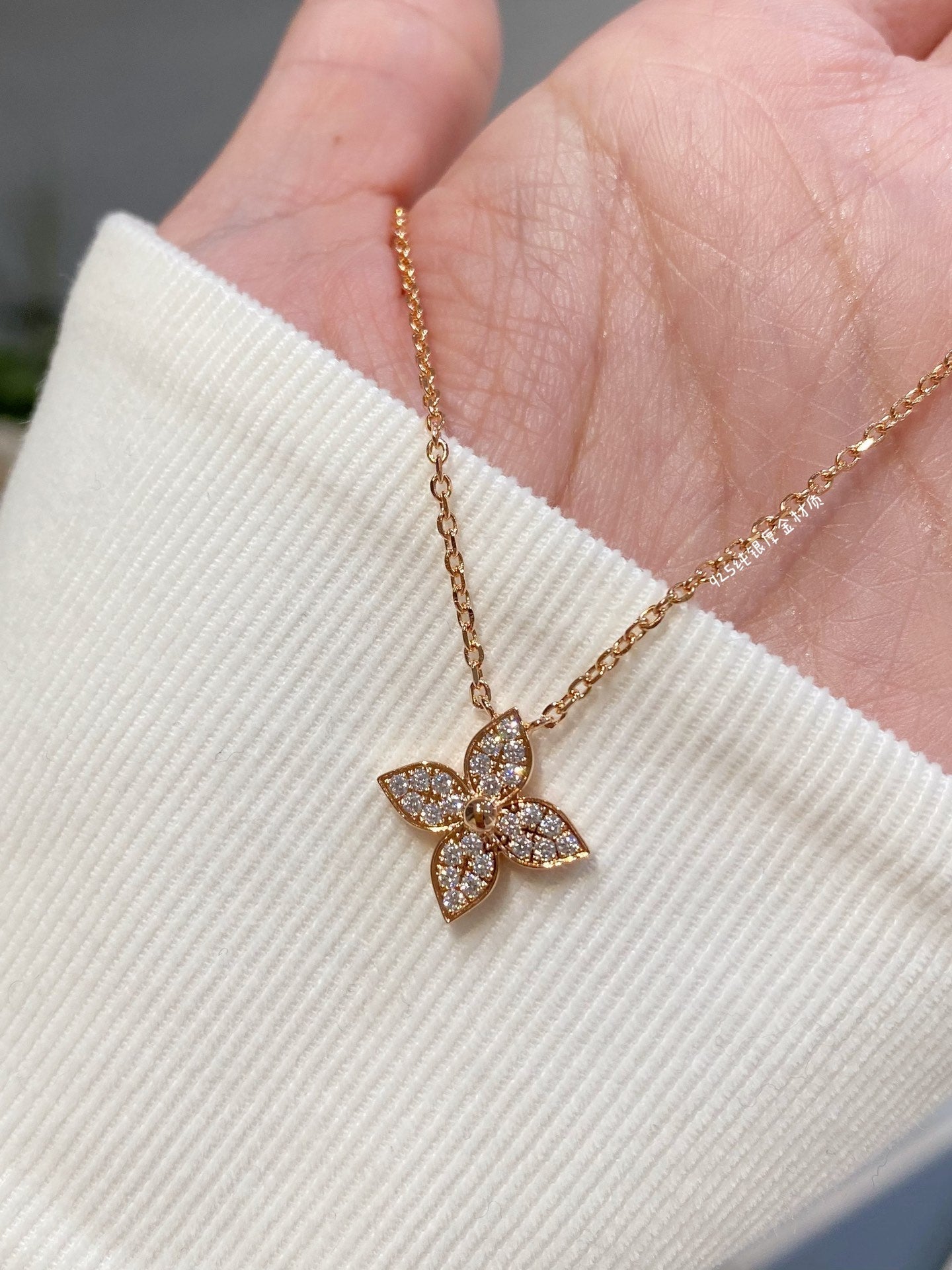 [baslovejewels]STAR DIAMOND NECKALCE