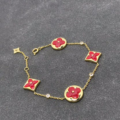 [baslovejewels]STAR AND SUN CARNELIAN 4 MOTIFS 3 DIAMONDS