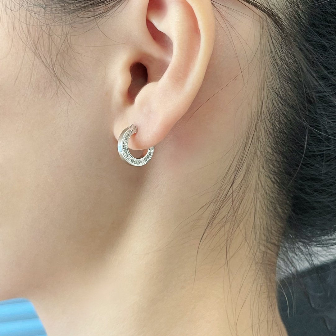 [baslovejewels]LOVE DIAMOND EARRINGS