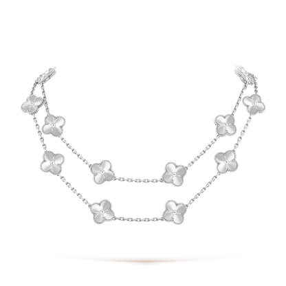 [baslovejewels]CLOVER 20 MOTIFS  LASER SILVER