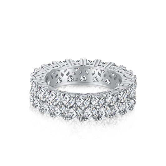 [baslovejewels]Sparkling Full Heart Ring